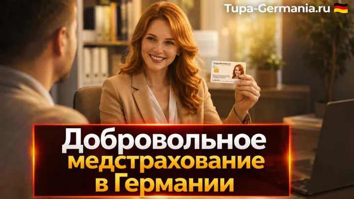 Немецкое медстрахование на добровольной основе