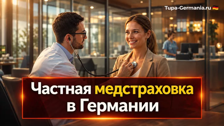 Приём в немецкой клинике по частной страховке