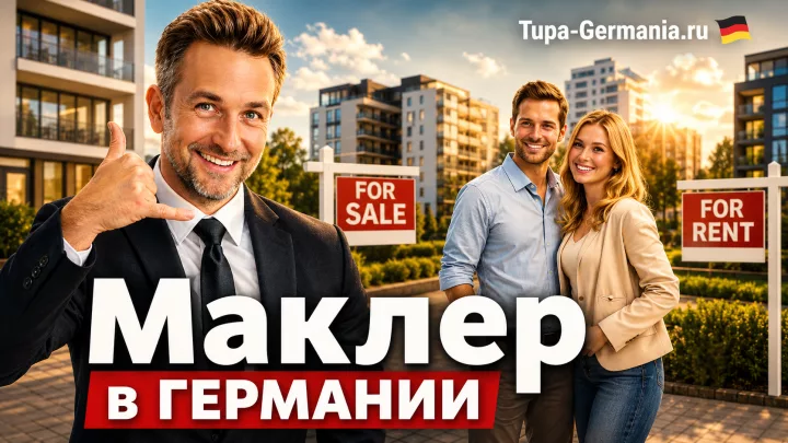 Немецкий маклер в Германии