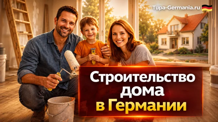 Семья иммигрантов строит дом в Германии