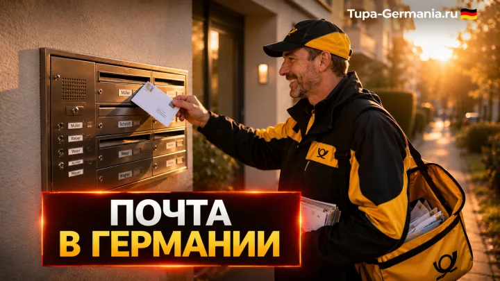 Доставка почты в Германии