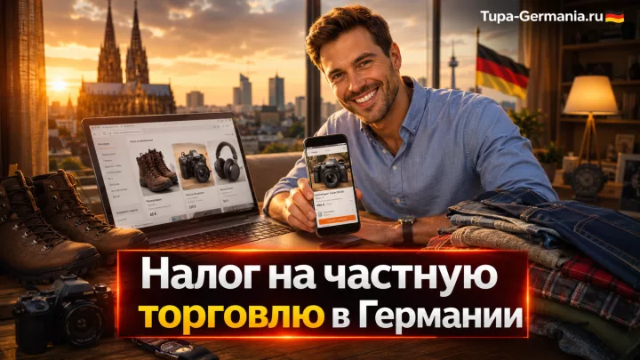 Приватные продажи и налоги в Германии