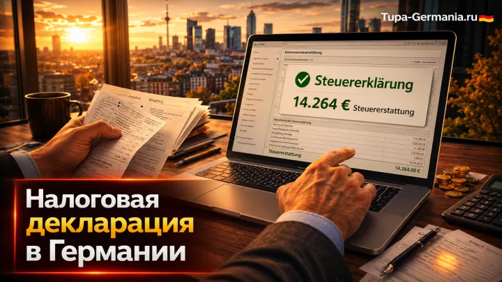 Подача налоговой отчётности в Германии