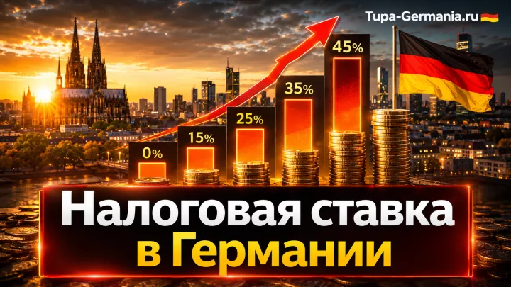 Процентная ставка налогов в Германии
