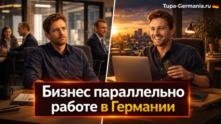 Предпринимательство и работа параллельно в Германии