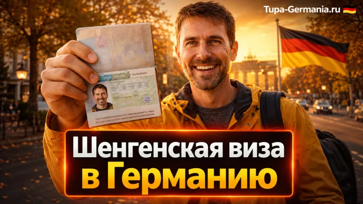 Виза C для туристической поездки в Германию