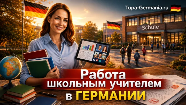 Учитель в немецкой школе
