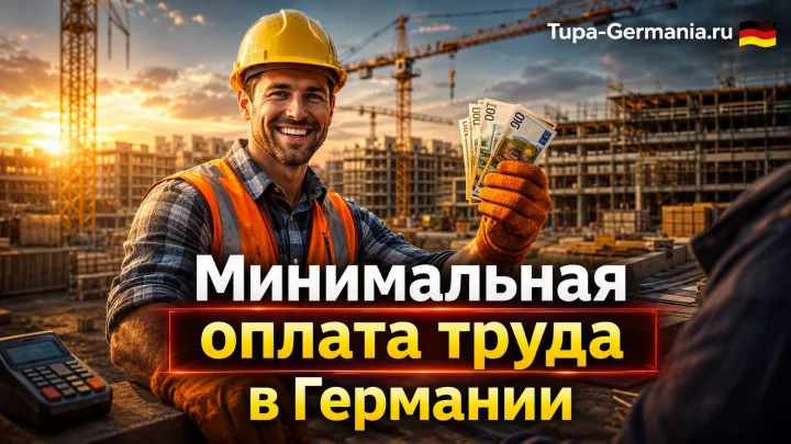 работник получает в Германии минималку