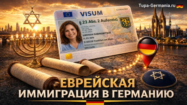 Евреи иммигрировали в Германию