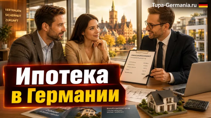 Купить жильё в ипотеку в Германии
