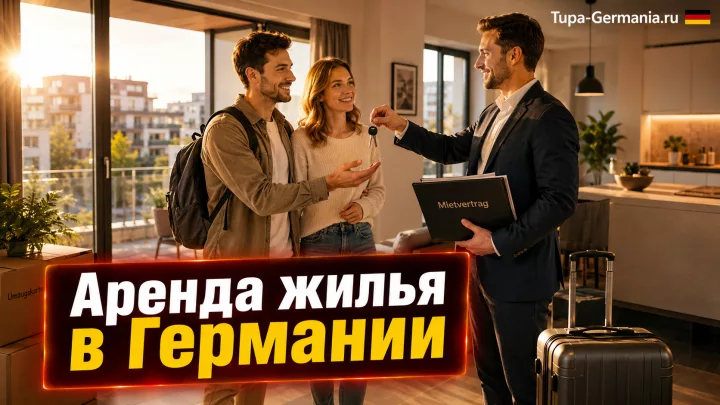 Абстрактная картинка об арендованной недвижке в Германии