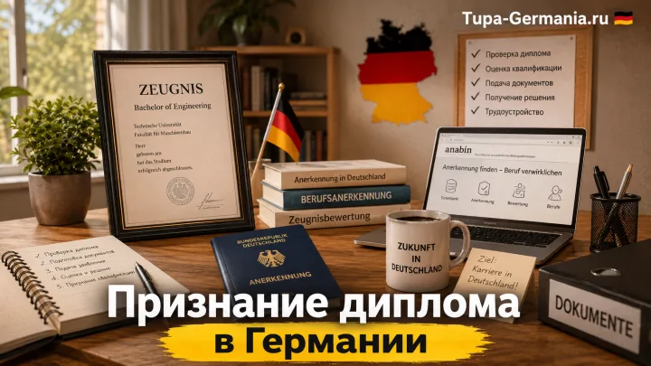 Дипломы признанные в Германии
