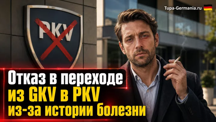Мужчина не смог перейти из GKV в PKV