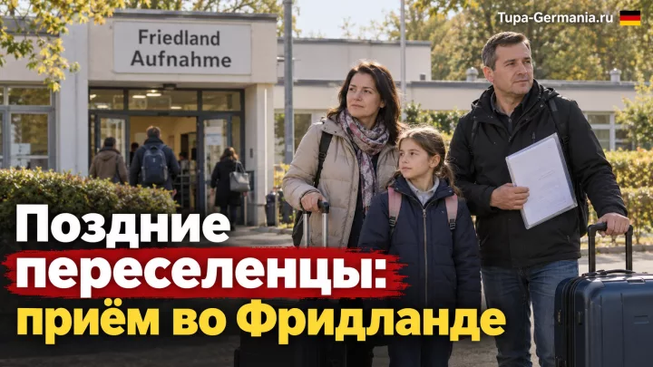Заезд переселенцев во Фридланд
