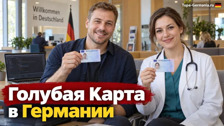 Рабочие иммигранты получили Голубую Карту в Германии