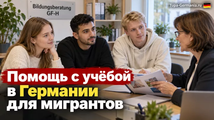 Молодые иммигранты пришли на консультацию по возможностям образования