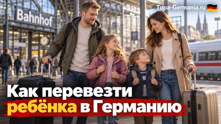 Дети переехали в Германию к родителям-иностранцам