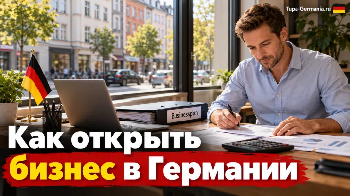 Предприниматель открыл своё дело в Германии